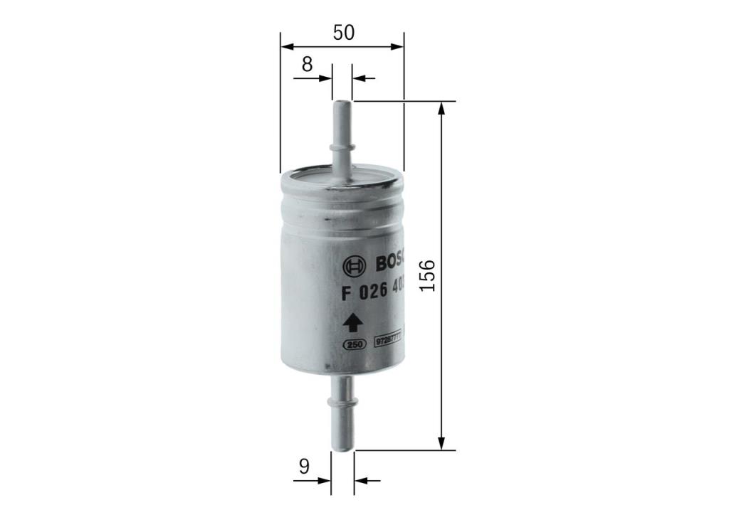 Filtre à carburant (Filtre à gasoil) BOSCH F 026 403 037