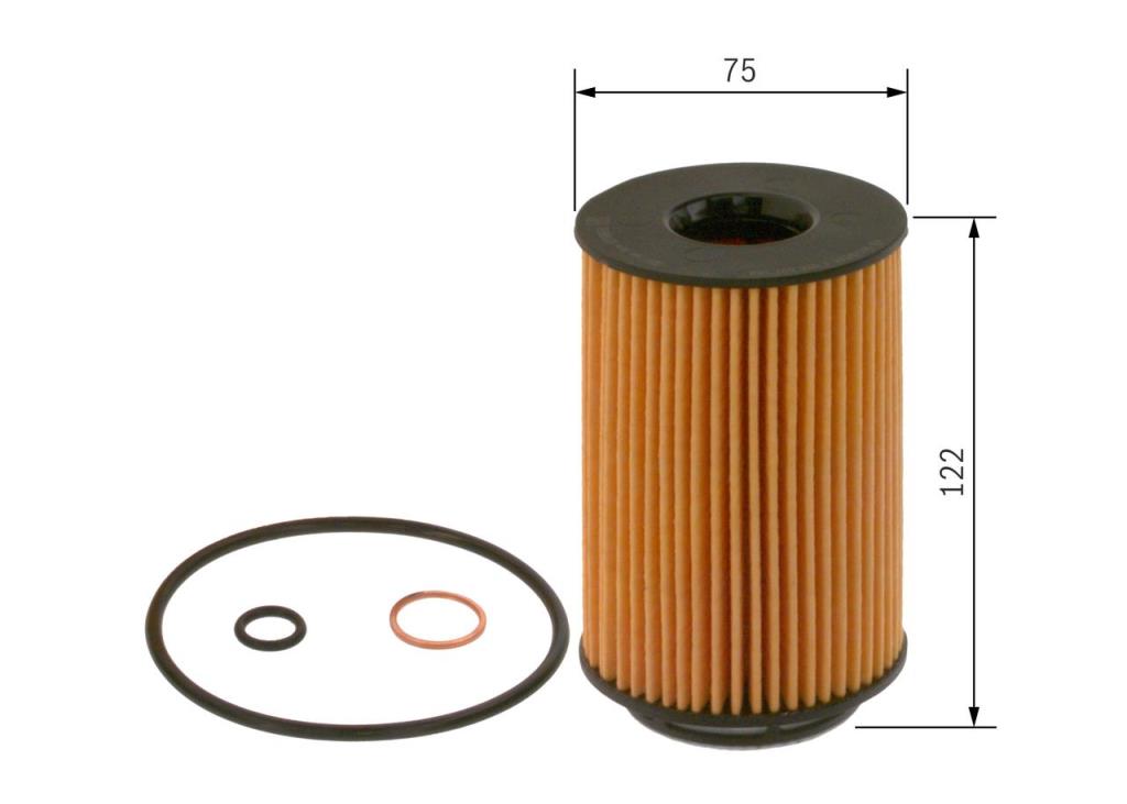 Filtro de óleo BOSCH ref. F 026 407 158