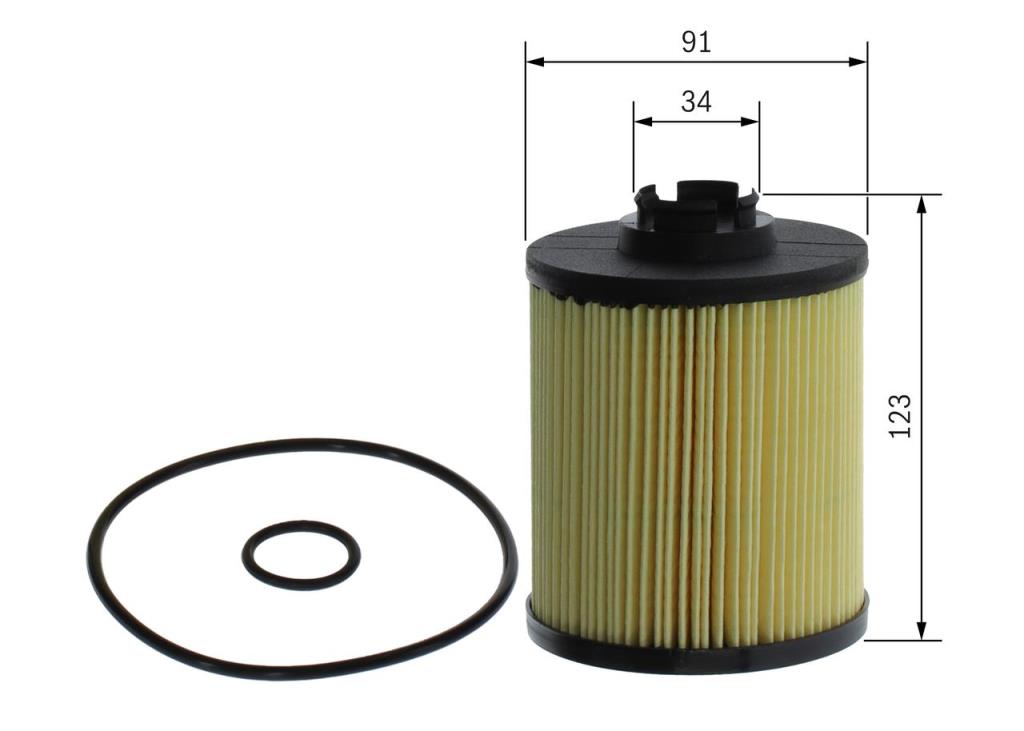 Filtro de aceite BOSCH ref. F 026 407 323