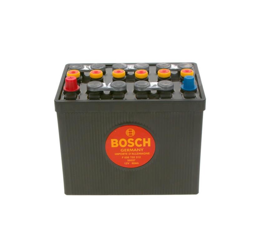 Batterie (de voiture) BOSCH 60.0 - ref. F 026 T02 312