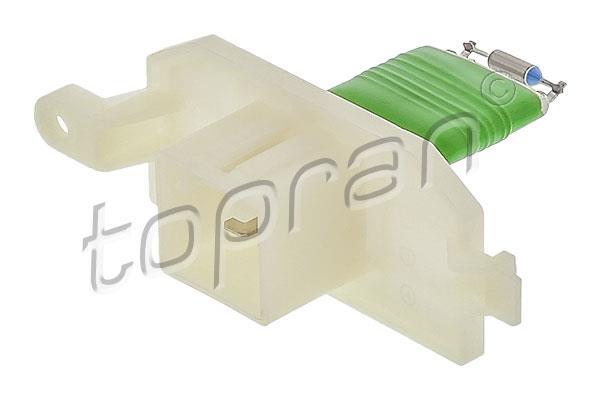 Résistance, pulseur d'air habitacle (Élément de commande, chauffage/ventilation) TOPRAN ref. 305 202