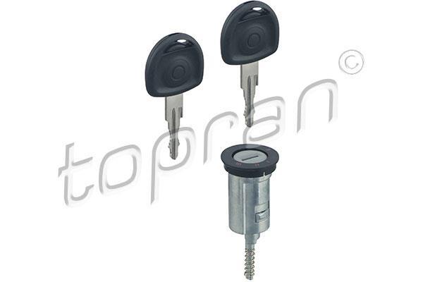 Cylindre de fermeture, serrure de contact d'allumage TOPRAN 205 654