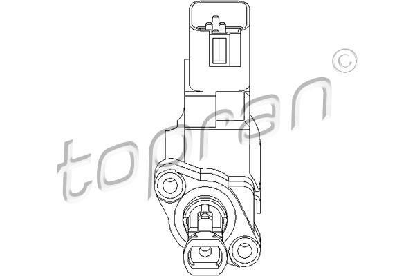 Conector de luz de retorno TOPRAN ref. 304 107