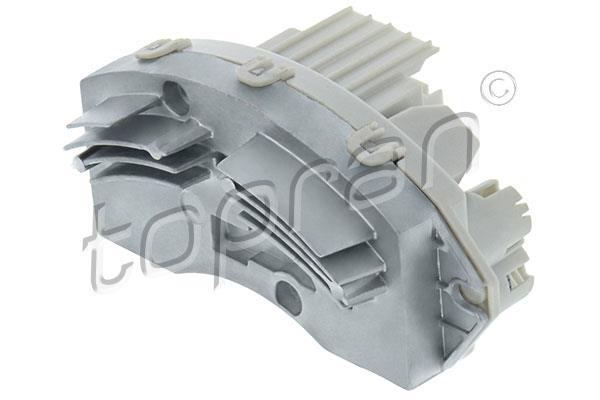 Résistance, pulseur d'air habitacle (Élément de commande, chauffage/ventilation) TOPRAN ref. 502 445