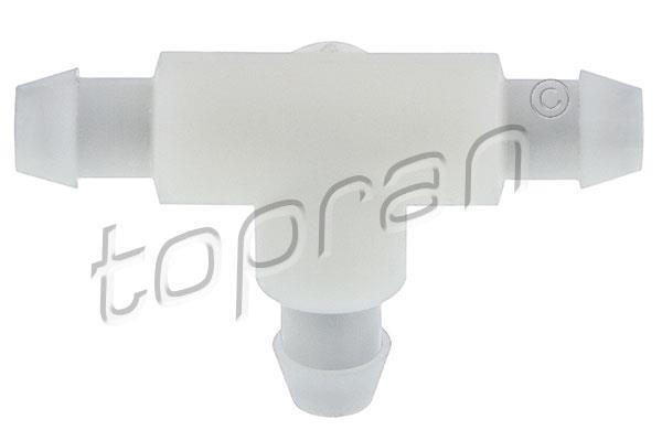 Pièce de jonction, tuyauterie d'eau de nettoyage TOPRAN 208 349