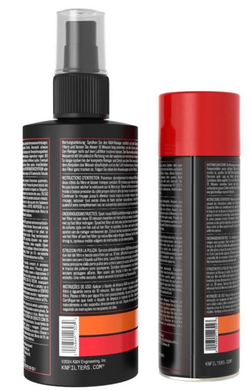 Kit de limpieza de filtro de aire K&N Engineering, Inc. ref. 99-5003EU