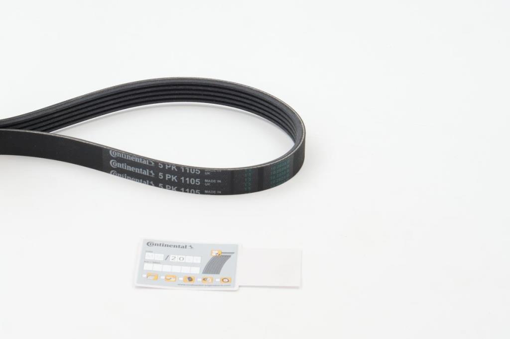 Courroie trapézoïdale à nervures CONTITECH ref. 5PK1105