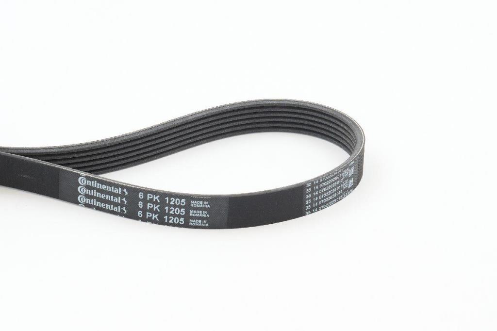 Correa trapezoidal nervada CONTITECH ref. 6PK1205