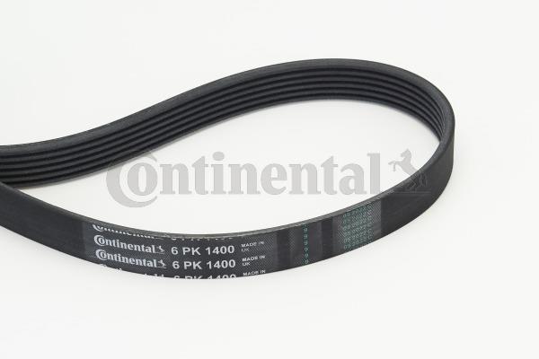 Correia trapezoidal estriada CONTITECH 6PK1400