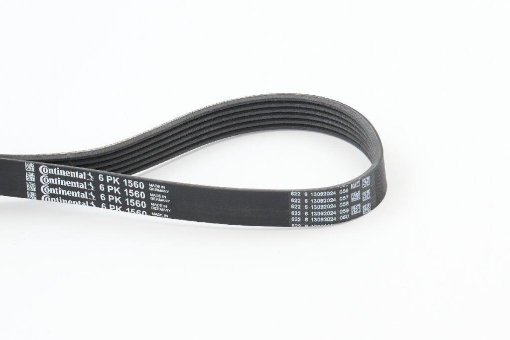 Courroie trapézoïdale à nervures CONTITECH 6PK1560