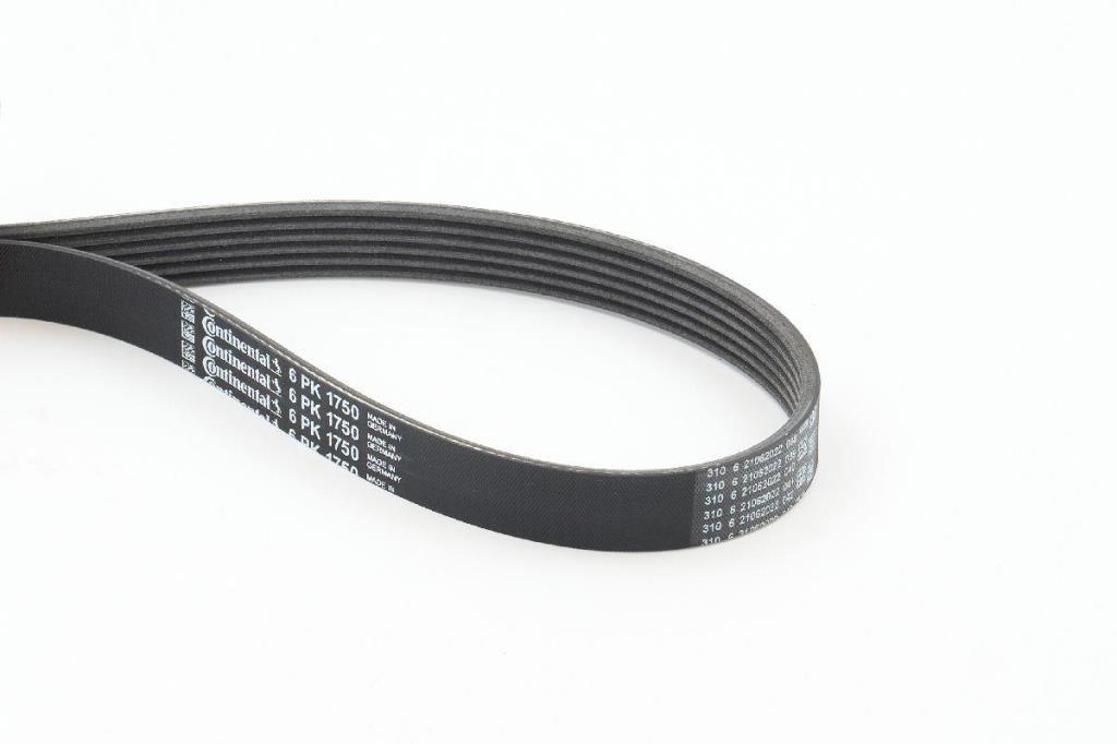 Courroie trapézoïdale à nervures CONTITECH ref. 6PK1750