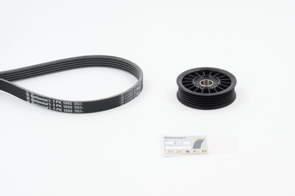 Kit de correias trapezoidais estriadas CONTITECH ref. 5PK1592K1