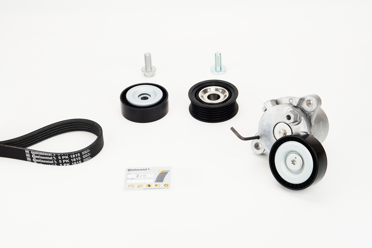 Kit de courroie d'accessoire (Courroie d’alternateur) CONTITECH 5PK1815K2