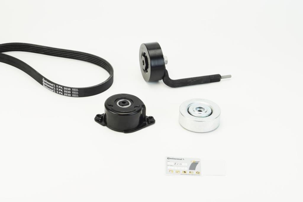 Kit de correias trapezoidais estriadas CONTITECH ref. 5PK2030K1