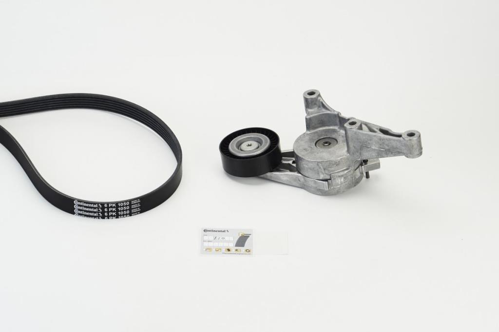 Kit de correias trapezoidais estriadas CONTITECH ref. 6PK1050K1