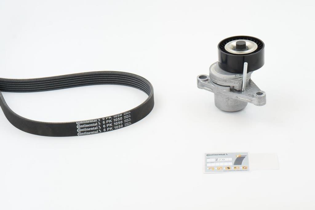 Kit de courroie d'accessoire CONTITECH ref. 6PK1050K3