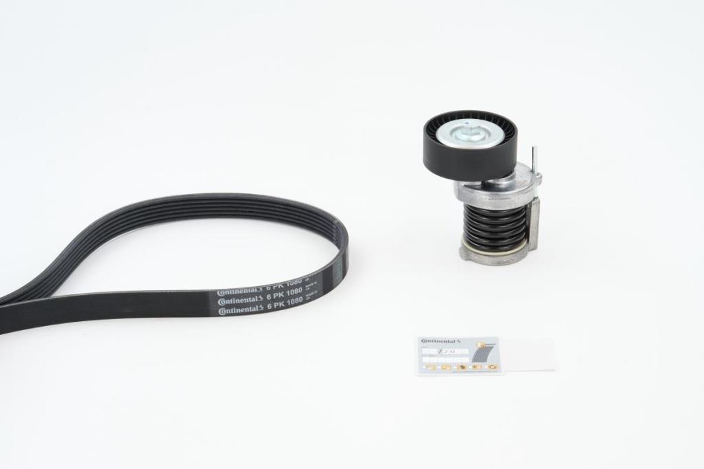Kit de courroie d'accessoire CONTITECH ref. 6PK1080K1