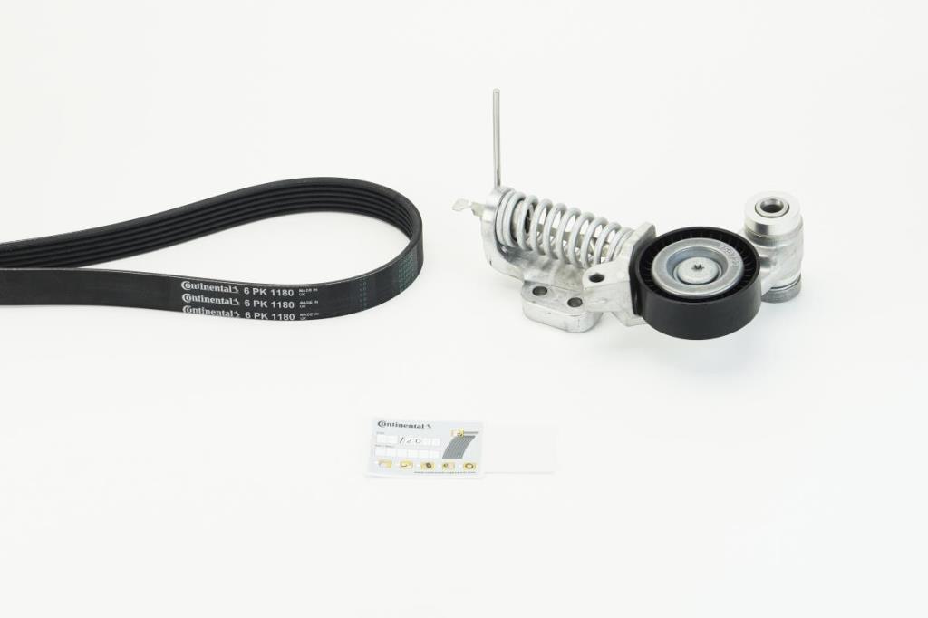 Kit de courroie d'accessoire CONTITECH ref. 6PK1180K5