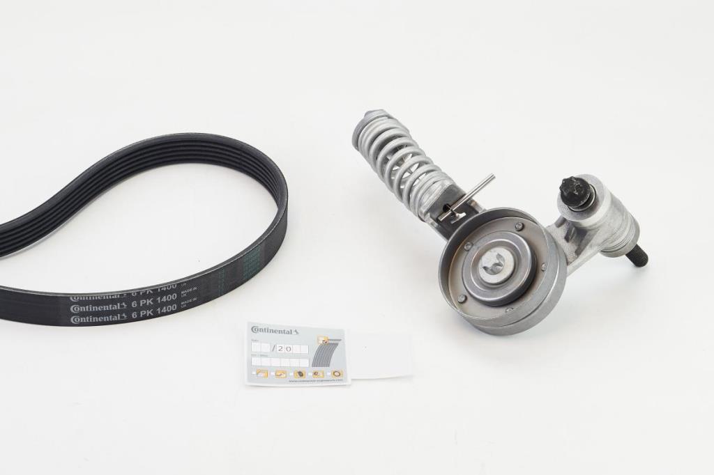 Kit de courroie d'accessoire CONTITECH ref. 6PK1400K1