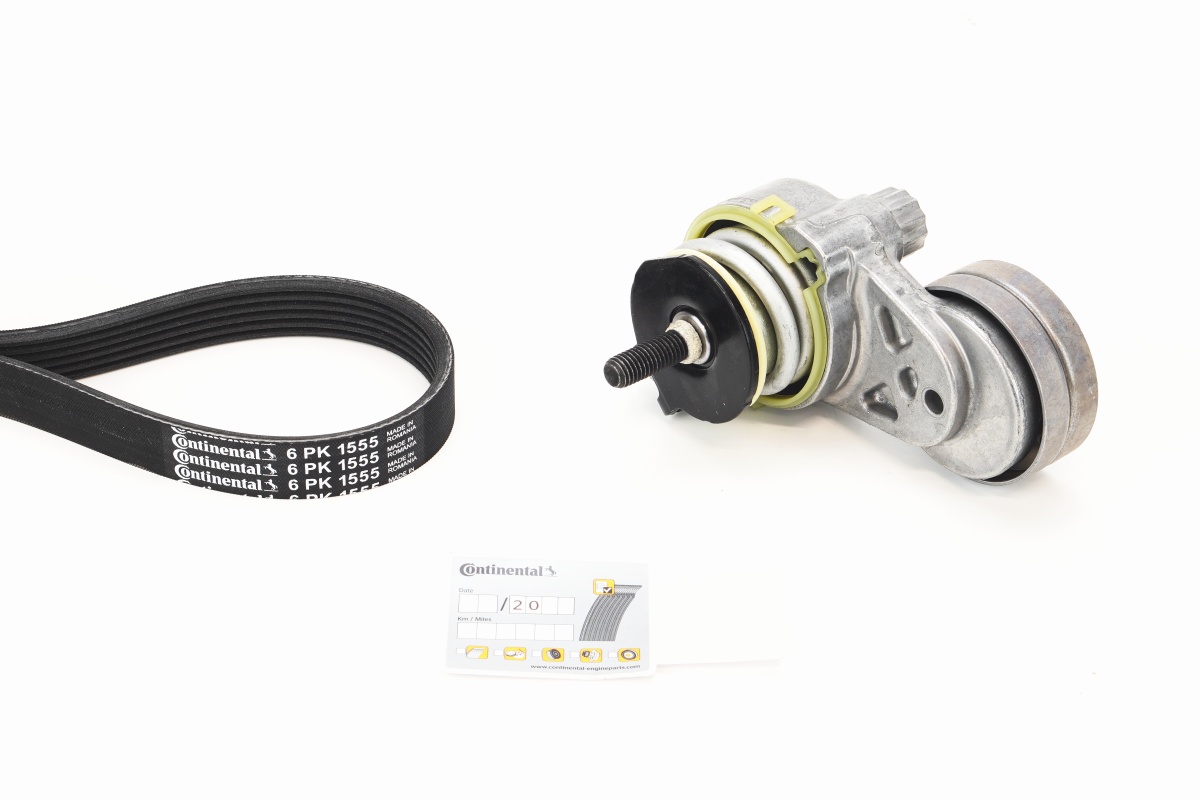Kit de courroie d'accessoire (Courroie d’alternateur) CONTITECH 6PK1555K5