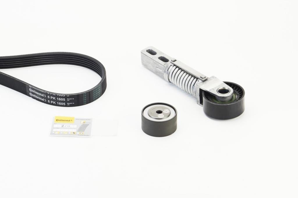 Kit de courroie d'accessoire CONTITECH ref. 6PK1605K1