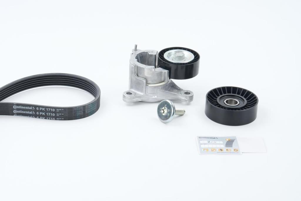 Kit de correias trapezoidais estriadas CONTITECH ref. 6PK1710K2