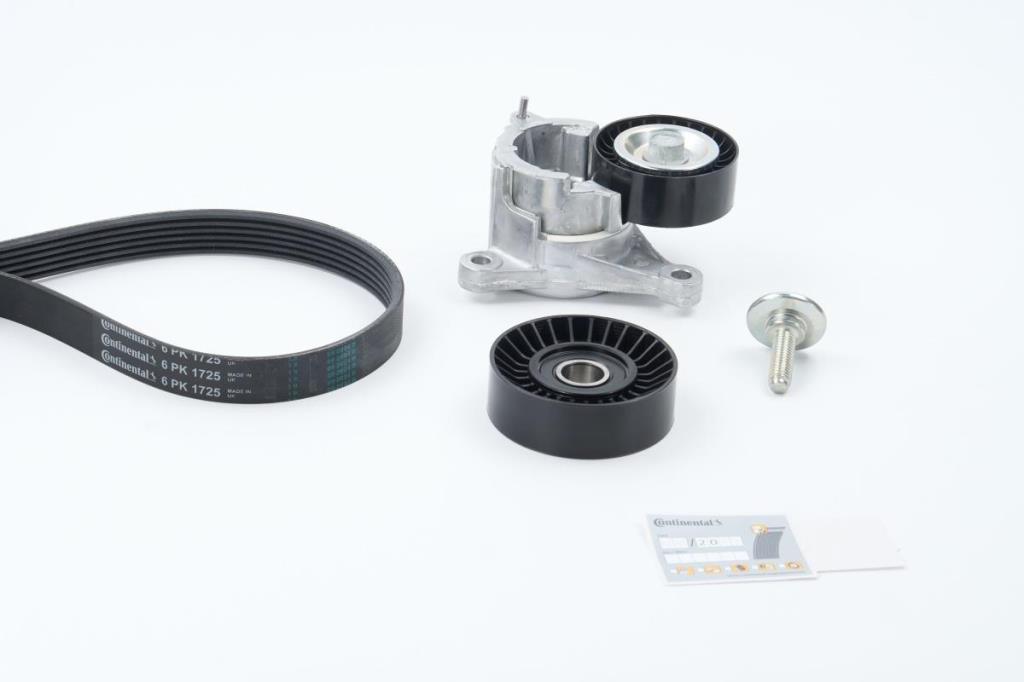 Kit de correias trapezoidais estriadas CONTITECH ref. 6PK1725K2