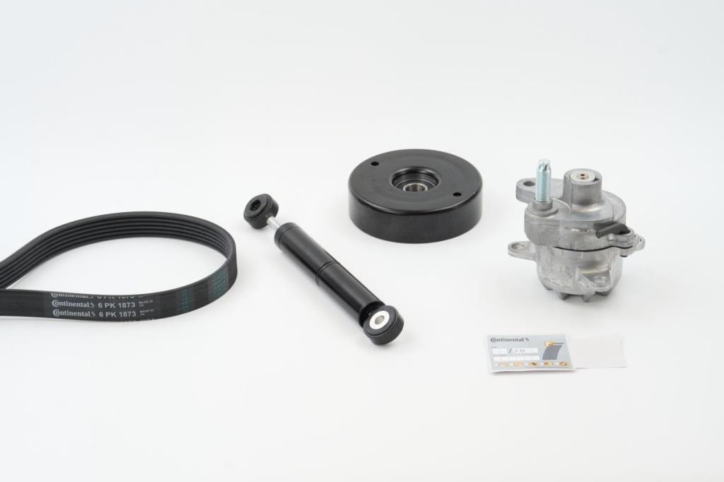 Kit de correias trapezoidais estriadas CONTITECH ref. 6PK1873K4
