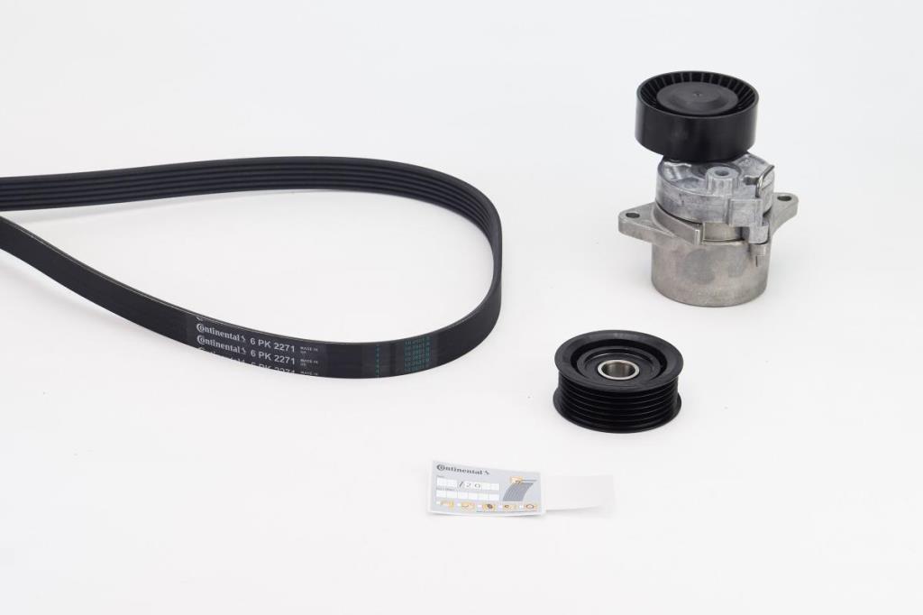 Kit de correias trapezoidais estriadas CONTITECH ref. 6PK2271K1