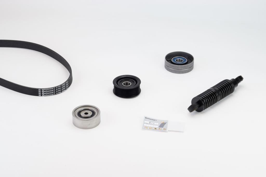 Kit de correias trapezoidais estriadas CONTITECH ref. 6PK2404K1