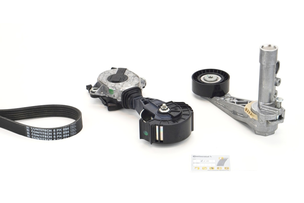 Kit de courroie d'accessoire (Courroie d’alternateur) CONTITECH 6PK894K1