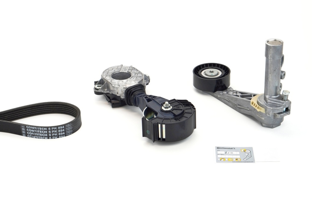 Kit de courroie d'accessoire (Courroie d’alternateur) CONTITECH 6PK894K2