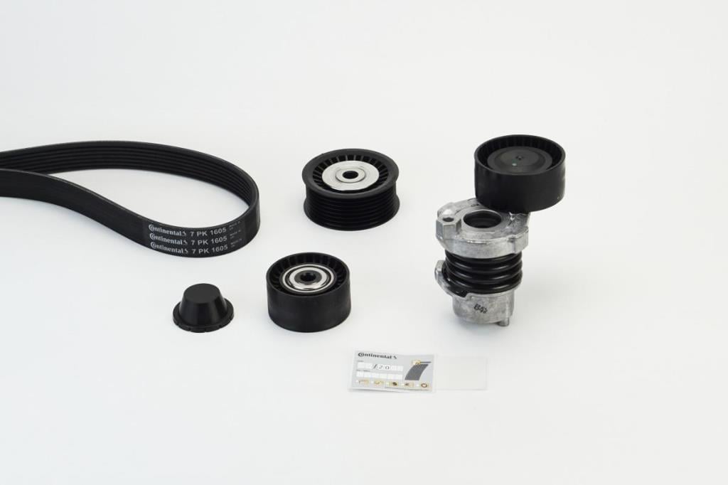 Kit de courroie d'accessoire CONTITECH ref. 7PK1605K1