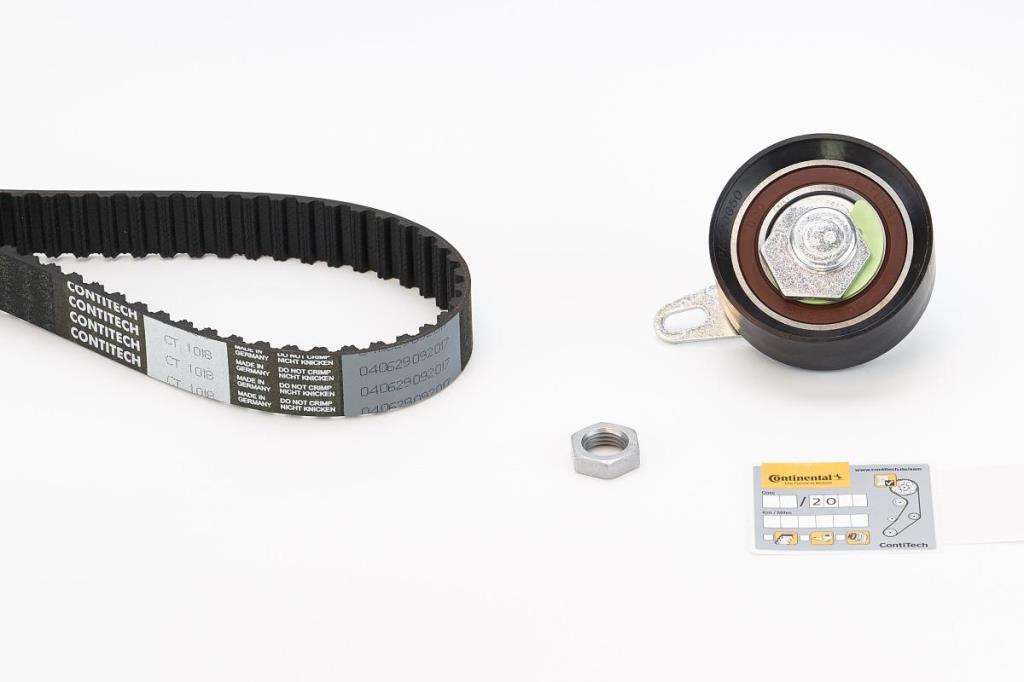 Kit de distribution (Kit courroie de distribution) CONTITECH ref. CT1018K1