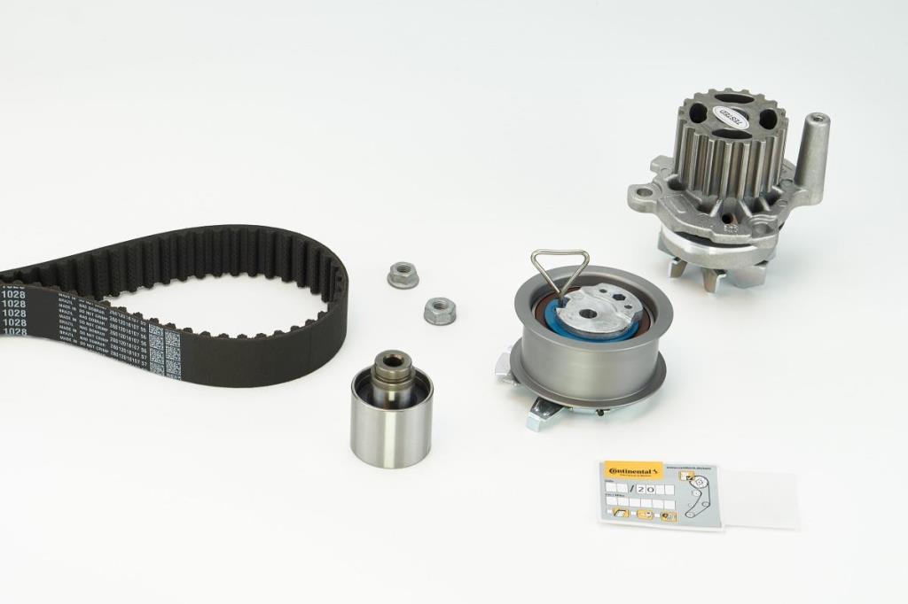 Pompe à eau + kit de courroie de distribution (Kit courroie de distribution) CONTITECH CT1028WP5