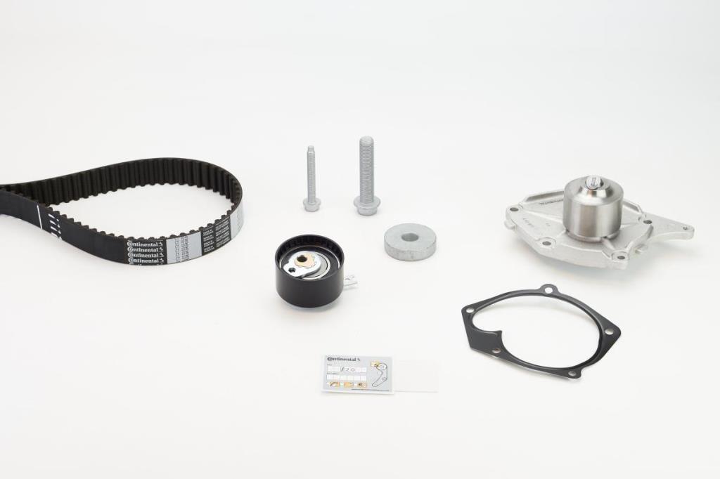 Pompe à eau + kit de courroie de distribution (Kit courroie de distribution) CONTITECH ref. CT1035WP3