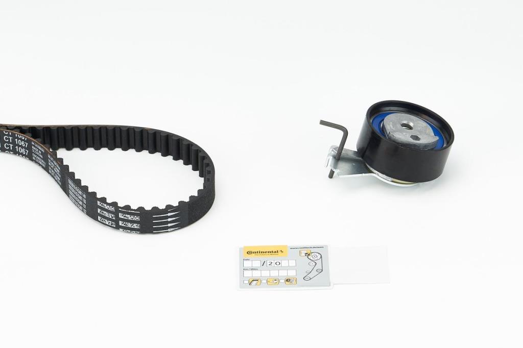 Kit de distribution (Kit courroie de distribution) CONTITECH ref. CT1067K1