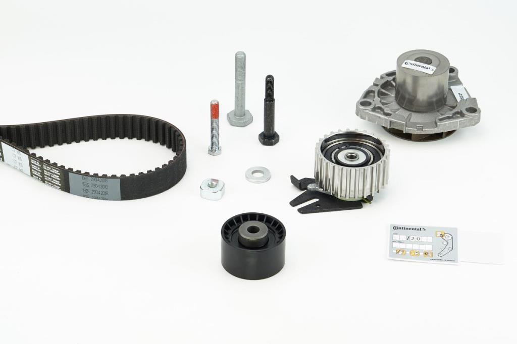 Bomba de agua + kit correa distribución CONTITECH ref. CT1105WP2