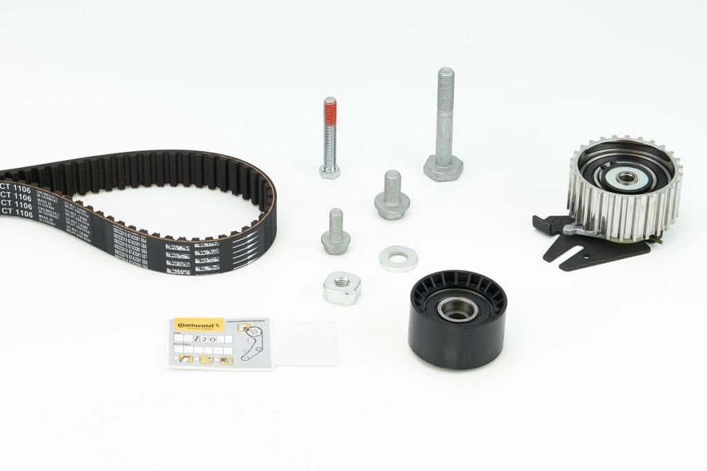 Kit de distribution (Kit courroie de distribution) CONTITECH ref. CT1106K1