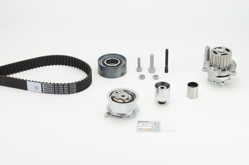 Bomba de agua + kit correa distribución CONTITECH ref. CT1134WP2