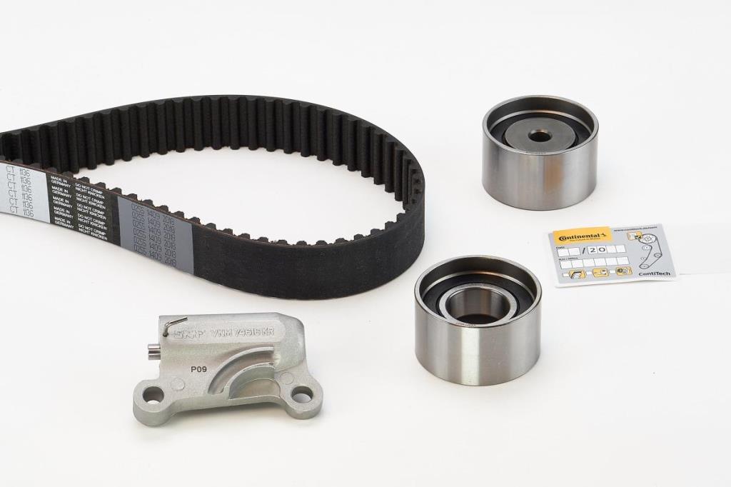 Kit de distribution (Kit courroie de distribution) CONTITECH ref. CT1136K1