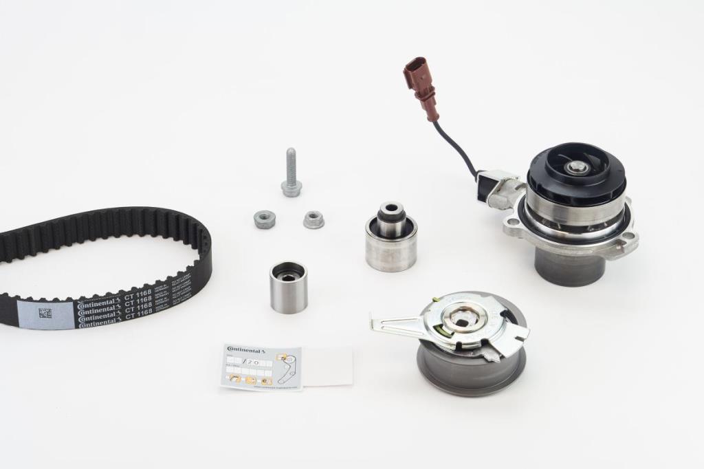 Bomba de agua + kit correa distribución CONTITECH ref. CT1168WP3