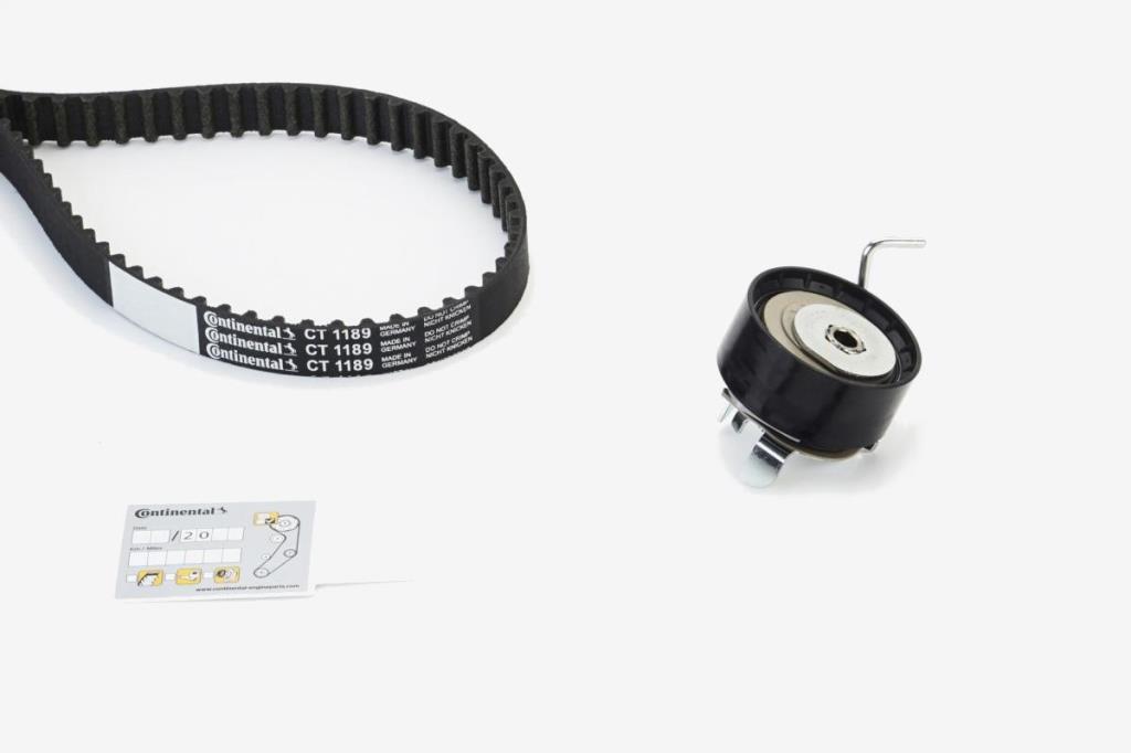 Kit de distribution (Kit courroie de distribution) CONTITECH ref. CT1189K1