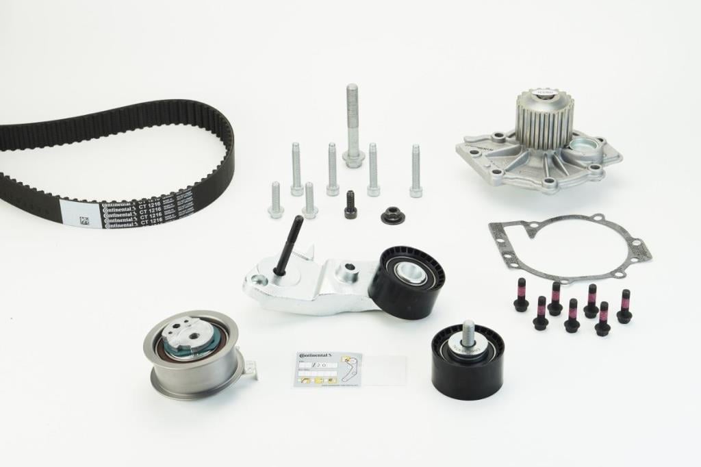 Bomba de agua + kit correa distribución CONTITECH ref. CT1216WP3