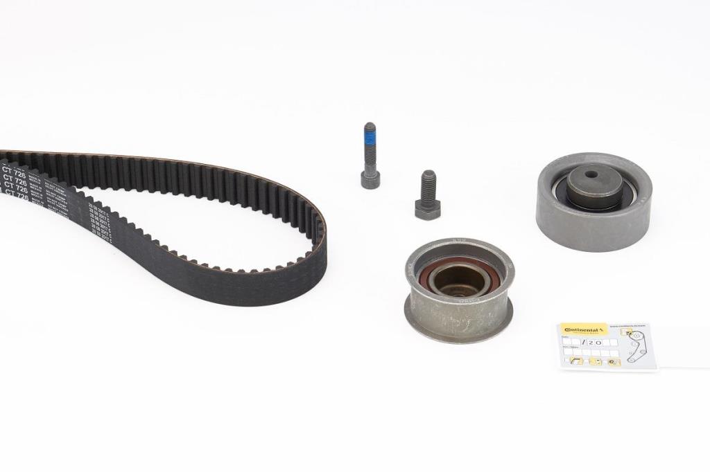 Kit de distribution (Kit courroie de distribution) CONTITECH ref. CT726K2