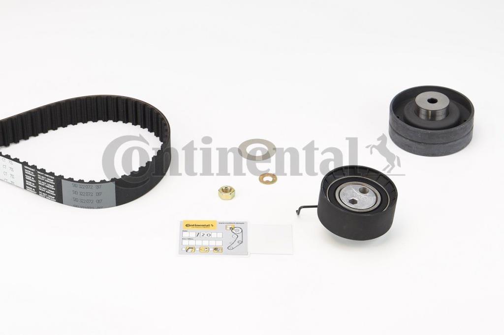 Kit de distribution (Kit courroie de distribution) CONTITECH ref. CT755K2