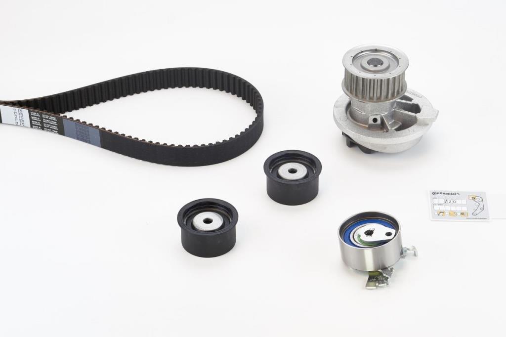 Pompe à eau + kit de courroie de distribution (Kit courroie de distribution) CONTITECH ref. CT870WP2
