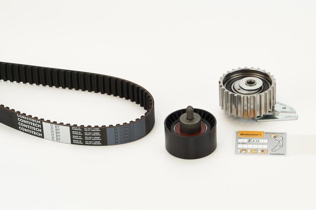 Kit de distribution (Kit courroie de distribution) CONTITECH ref. CT877K1