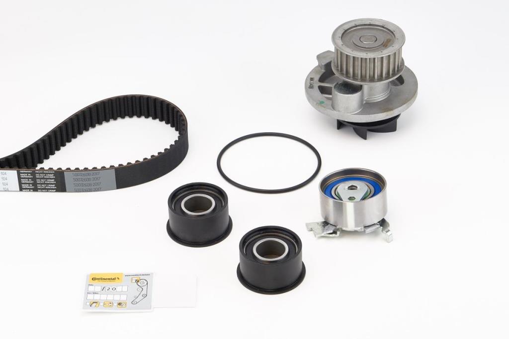 Pompe à eau + kit de courroie de distribution (Kit courroie de distribution) CONTITECH CT924WP1