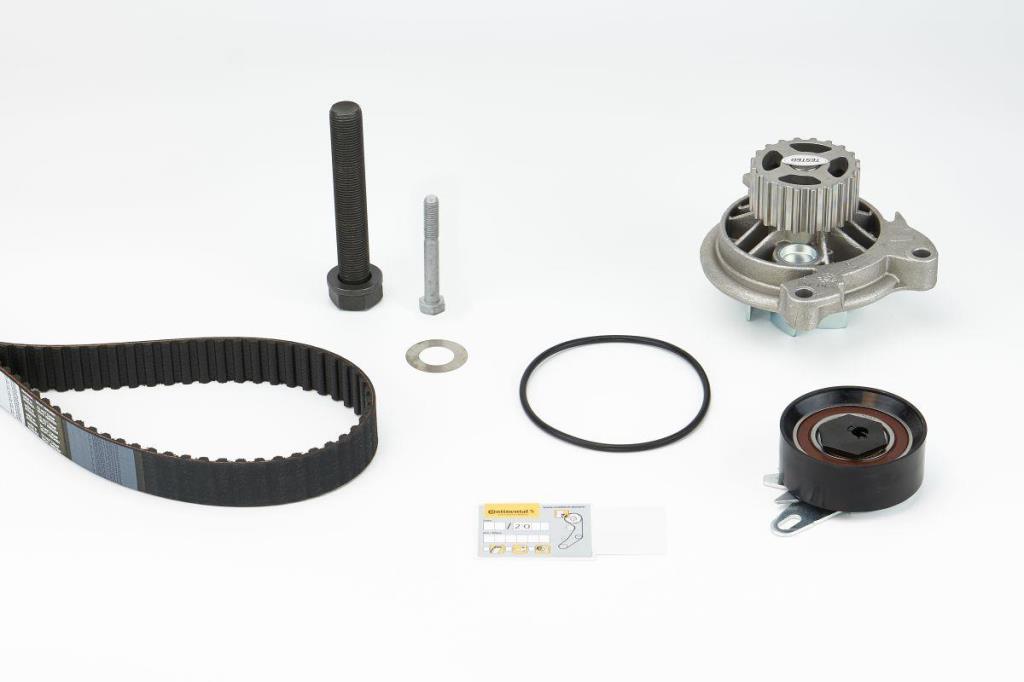 Pompe à eau + kit de courroie de distribution (Kit courroie de distribution) CONTITECH ref. CT939WP2